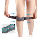2182#Anti-slip Silicone Patella Stabilizer Knee Brace Support with Adjustable Straps