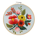 Elevate Your Decor with 3D Floral DIY Embroidery Ideal for Beginners
