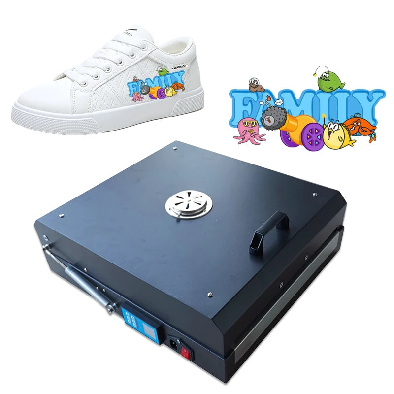 High Quality PET Film Curing Device Hot Melt Powder Baker Direct to Film Printing Dryer A4 A3 DTF Oven with Timer