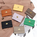 Custom Women Man Rfid Blocking Business Genuine Leather Atm Wallet Credit Card Holder Packaging Bag Wallets