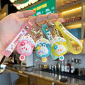 Wholesale New Arrivals Candy Color Rabbit Ice Cream Key Rings Kawaii Key Chain Custom Design Gift Pendant Food Cute Keychains