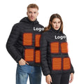 Custom Logo Men Women Casual Self-Heating USB Battery Electric Heated Jacket for Winter Verwarmde Jas