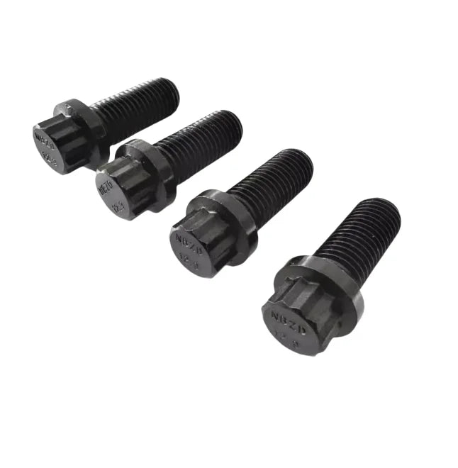 Stock Size Black Oxide Flange Bolts 12 Point M7 45mm
