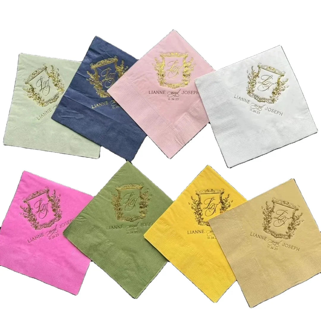 Thick Soft Super Absorbent Eco Friendly Airlaid Nonwoven Paper Napkins Hand Towel