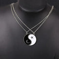 Simplicity Moon Stars Pendant Retro Lovers Necklace for Men Women Spiritual Party Holiday Gift Jewelry Tai Chi Necklaces