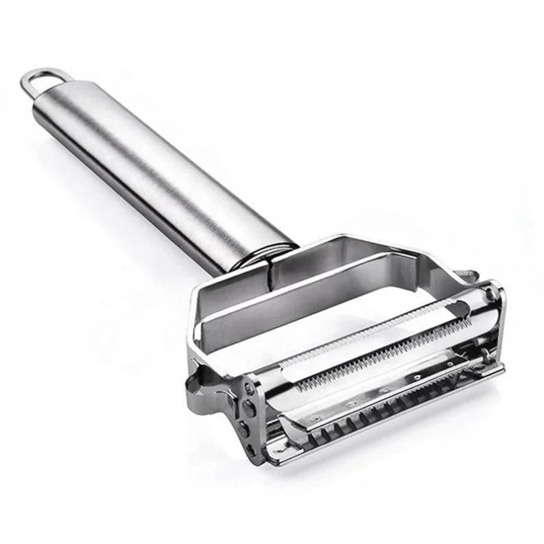 1Pc Vegetable Peeler Stainless Steel Kitchen Potato Peeler Metal Carrot Grater Slicer Shredder Fruit Peeler Kitchen Tools