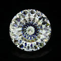 All Sizes Special Round Cutting Bird's Nest Cut Loose Lab Created Moissanite Diamond White GH Vvs Moissanite