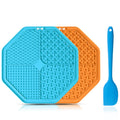 Factory Wholesale Custom Logo Silicone Dog Bath Peanut Butter Distraction Lick Pad Pet Dog Lick Mat With Suction Cups