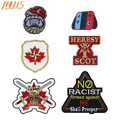 Red Rose Twill Cotton Embroidered Iron-On Sequins Lady Rider Flower Scottish Flag Tarot Card Ace Crosses Christian Hat Patch