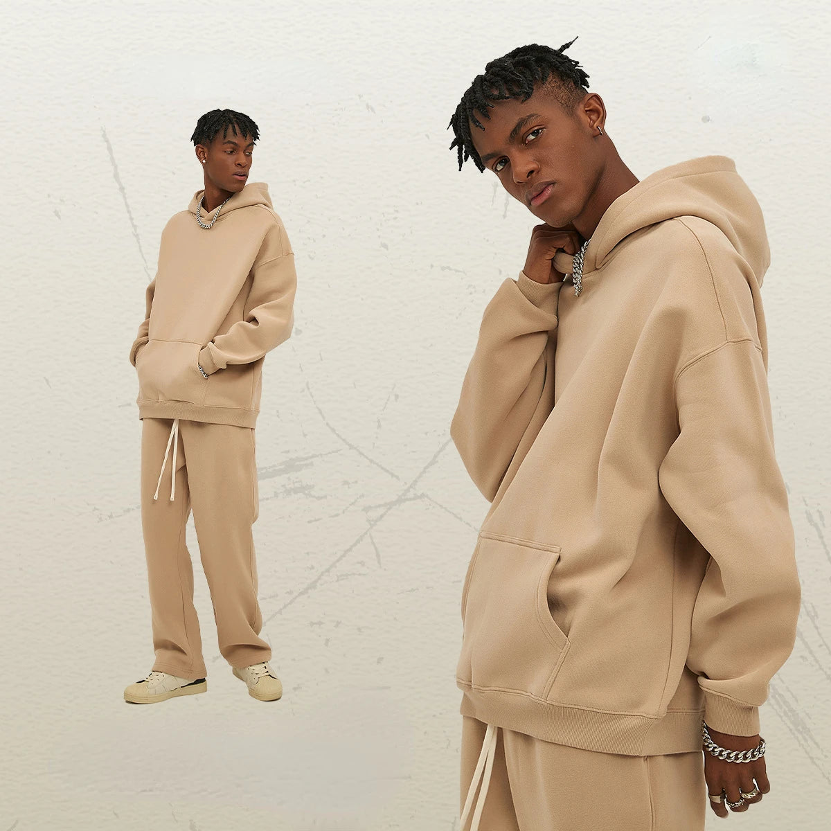 Fall Winter High Quality Heavyweight Oversized Hoodie Casual Fleece with Custom Logo Unisex for Men and Women
