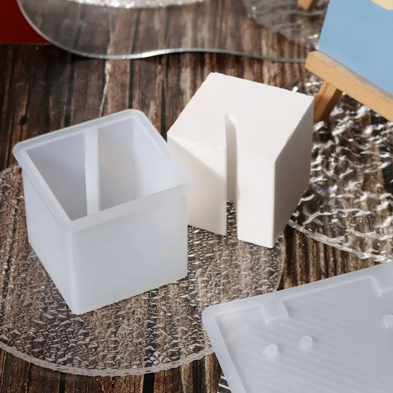 Jewelry Display Stand Resin Molds Silicone Molds for Resin Casting Beauty Shape Epoxy Molds for DIY Necklace Earrings Holder