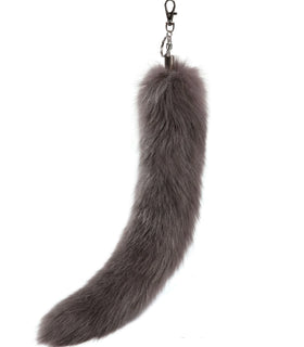 Multi-color Artificial fox Hair Color fox Tail Solid Color fox Tail Wholesale
