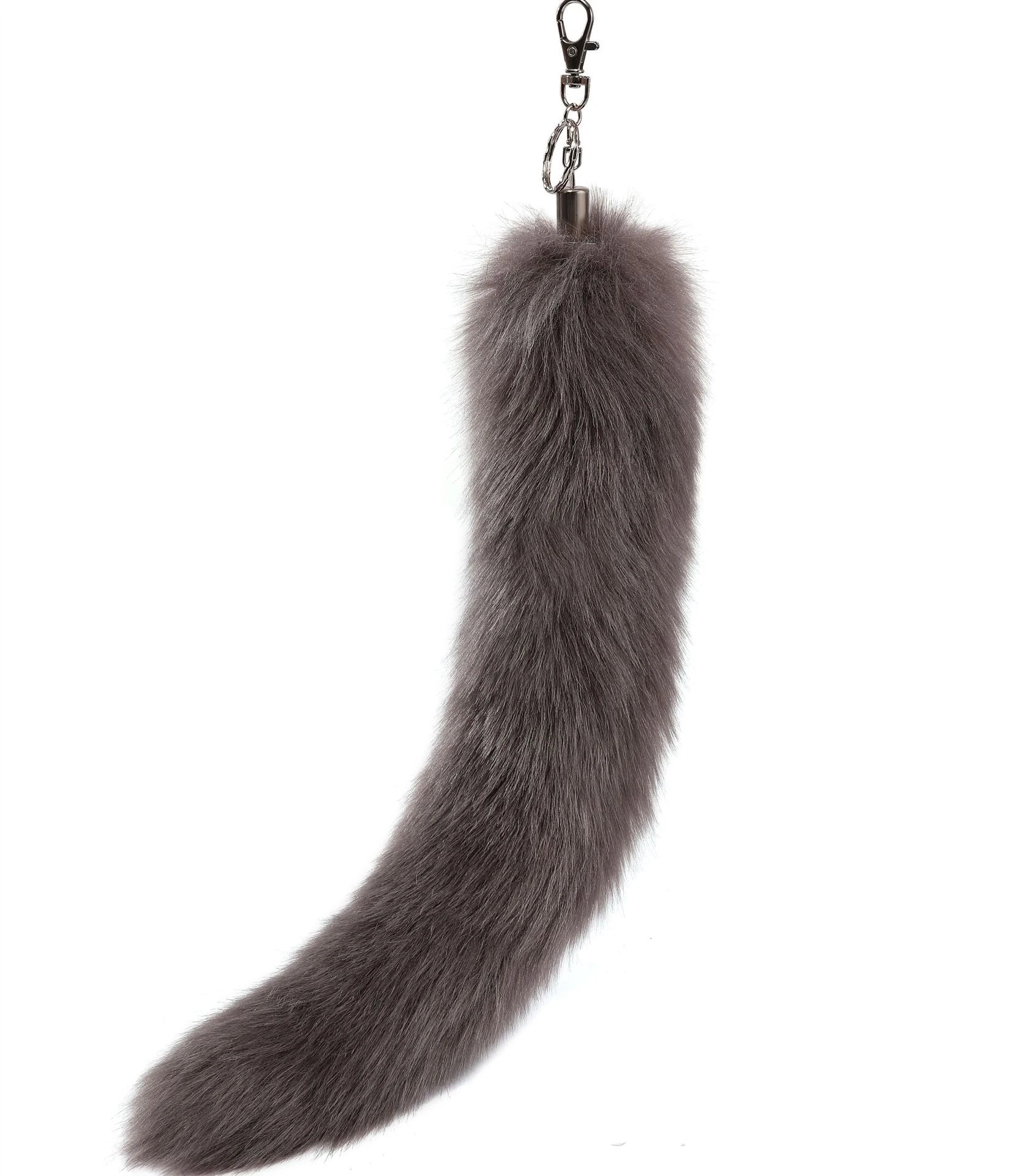 Multi-color Artificial fox Hair Color fox Tail Solid Color fox Tail Wholesale