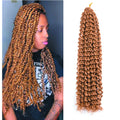 Passion Twist Crochet Hair Braid Ombre Color Passion Twist Braids for Braiding Water Wave Hair