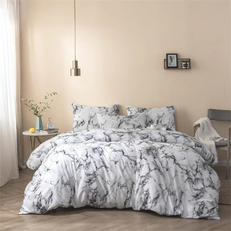 Elegance Home Brushed Fabric Soft Black Modern Queen Girl Comforter Set//