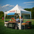 Trade Show Tent Tent Pavilion Outdoor Custom 10x10 Foot Folding Wedding Party Canopy Advertising Tent