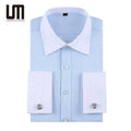 Liu Ming Customized Good Quality French Style Formal Business Long Sleeve Social Dress Wedding Party Shirts for Men