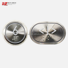 Yongd* Elevator Round Stainless Steel Push Button HB209YT HB210 A4N56048