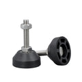 M8 Fixed Leveling Mounts with Nylon Base for Aluminum Profile