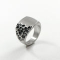 Medusa Ring Stainless Steel Customized for Men Guangdong Ecofriendly Hook Cluster Rings Accept Customer's Logo