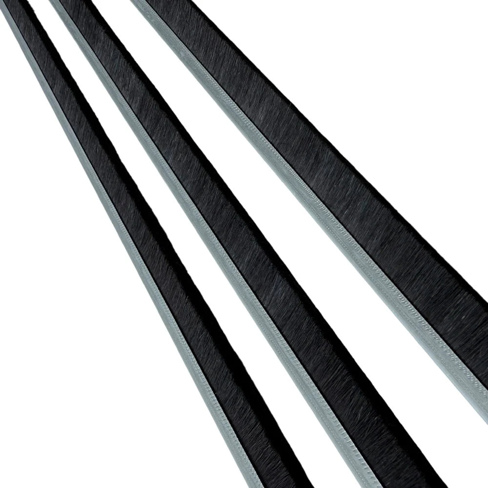 High-Durability Abrasion-Resistant Industrial Cleaning Brushes Nylon Strip Door Sweep Brushes Customizable OEM Synthetic Fiber