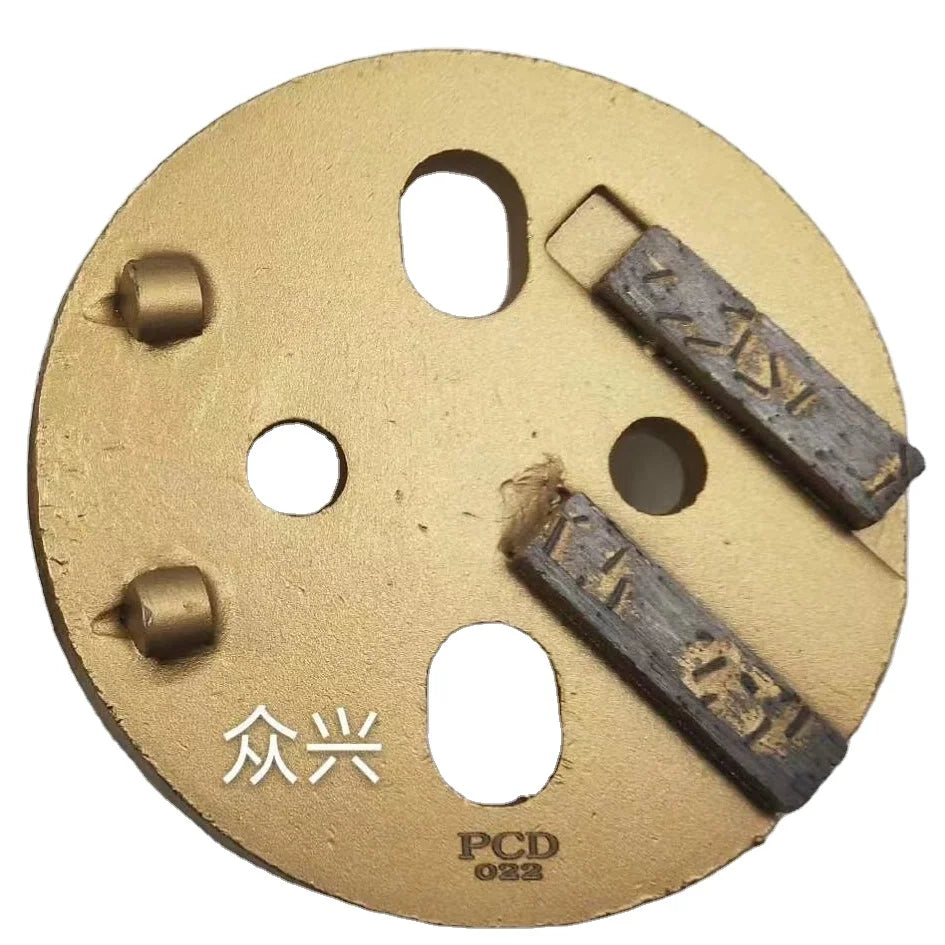 Factory hot sell PCD Scraper Diamond Grinding Plate Disc PCD polishing pads for Coating Removal
