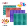 LST Hot Sale Food Grade Eco-Friendly Silicone Mold Chocolate Mould Gummy Mold Round Shape Cake Tool for Gummy Machine