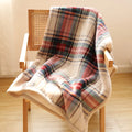 Simple Geometric Printed Soft Brushed Microfiber Fabric 100% Polyester Eco-Friendly Portable Customizable Design Thickened