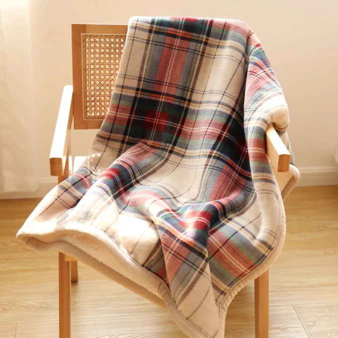 Simple Geometric Printed Soft Brushed Microfiber Fabric 100% Polyester Eco-Friendly Portable Customizable Design Thickened