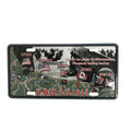 Embossed Souvenir Retro 3d Metal Tin Aluminum Postcard