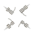 Stainless Steel Wash Soap Facial Mousse Foam Lotion Bottle Pump Nozzle Head Lid 24/410 28/400 28/410 Finish Custom Logo Printing