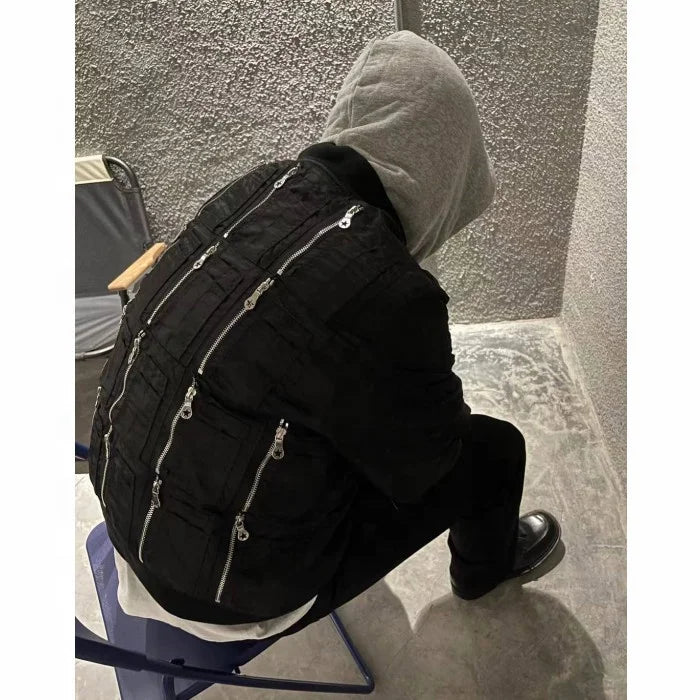 OEM Private Label Men Custom Stock Dropshipping Bomber Jacket Custom logo