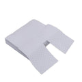 HeathRun OOA-M0400 40*50cm Heavy Weight White Meltblown Nonwoven Industrial Oil Absorbent Mat for Clean Oil Spill