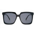 VIFF HP22436 Customized Private Label Polycarbonate Black Women Shades UV400 Square Oversized Sunglasses for Women