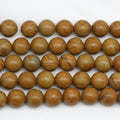 Bracelet Necklace DIP Accessories Yellow Tiger Strand Beads Wooden Line Natural Stone Loose Beads