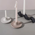 Nordic Creative Porcelain Candlestick Wave Pattern Candle Stand Home Decoration Unique Candle Holders