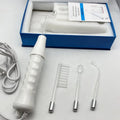 Portable High Frequency Facial Machine Beauty Wand Rotating Face Messager 4 in 1 Hand Hold Face Massager Wand