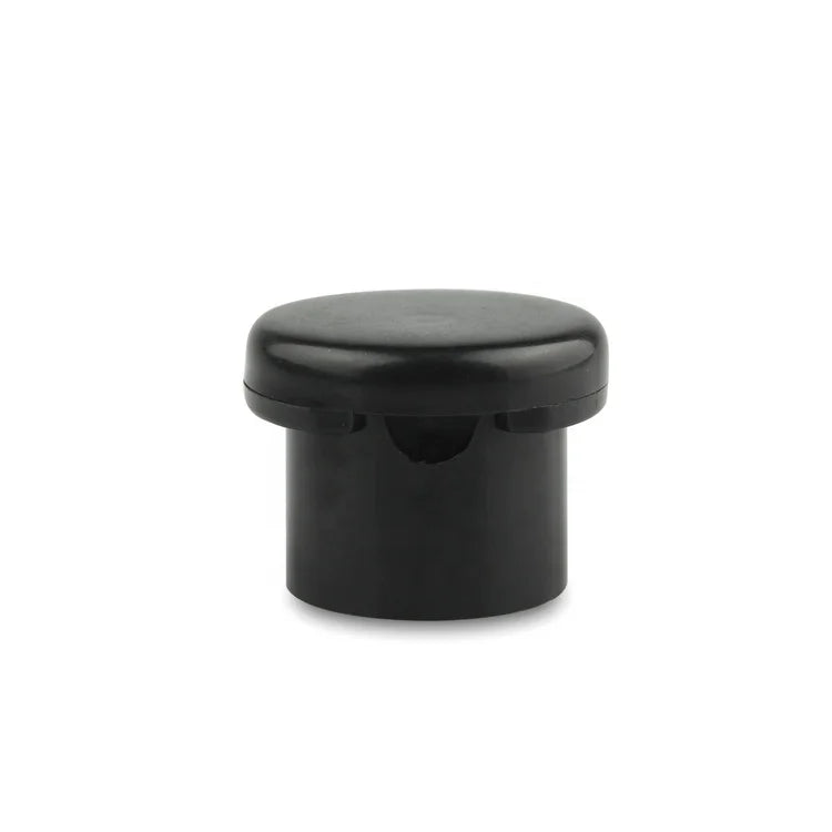 High Quality PP Plastic Round Top Cap 24mm Neck Mushroom Flip Top Cap