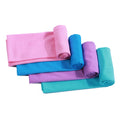Summer Gym Weightlifting Training Outdoor Exercise Supplies Polyester Mesh Design Solid Color Portable Thin Ice Feel Cold Towel