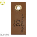 Eco-friendly Custom Private Name hang Tags Luggage Accessory Leather Label Color Real Letter Badge for Bags