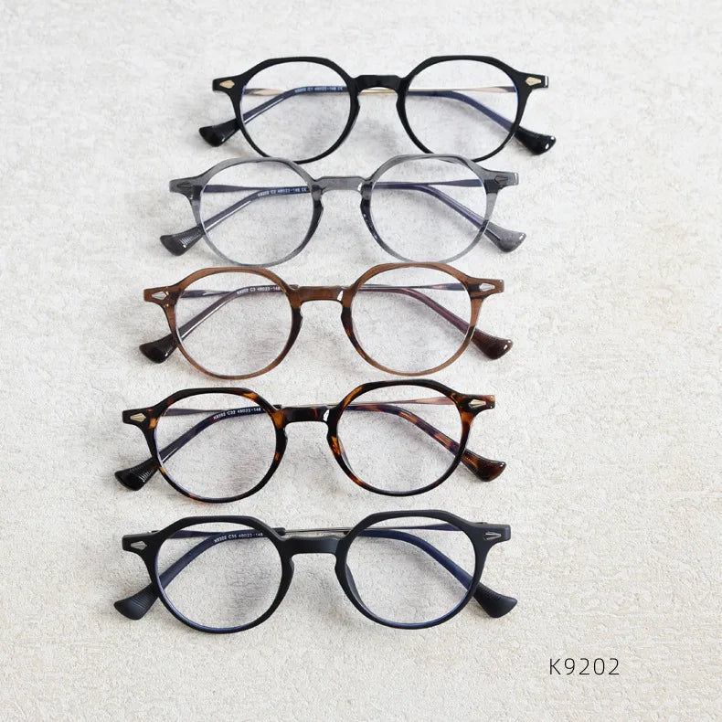 2026 Retro Men's Myopia Glasses Optical Lenses With Recipe Men's Reading Glasses Blue Light Blocking Eyeglass Frame