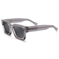 Custom LOGO Luxury Polarizing Sun Glasses for Men Square Acetate Sunglasses TAC Polarized Shield Available Blue Red Clear Gray
