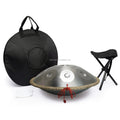 Factory 1 Pcs Musical Instrument Set 10 Notes 55CM 440 Hz HandPan D Minor Hand Drum Tongue Drum