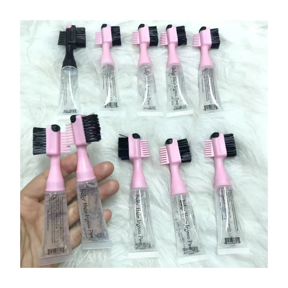 Hot Sale Instant Control Hair Brush Edge Control Gel for WomenHold Styling Non-Greasy Edge Hair Paste