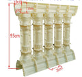 New Design Concrete Baluster Mold Roman Pillar Balcony Column Molds Plastic Balcony Column Molds for Sale