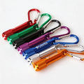 Custom Logo Super Bright Mini LED Flashlight Portable Aluminum Keychain Torch Camping Light for Outdoor EDC