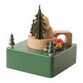 Music Box Christmas Tree Great Gift Christmas Tree Snowman Rotating Train Music Box Christmas Ornament
