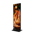 69" 4K Indoor Vertical Touch Screen Kiosk Full Advertising Display Software WIFI CMS ODM Digital Poster Floor-Standing Indoor