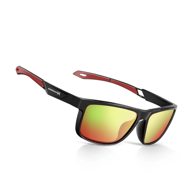 HISTAR 22G Light TAC Lens Fishing Glasses Lotus Leaf Coating 3 Types Polarizer Glare Reduction Anti-Impact Silicone Legs River