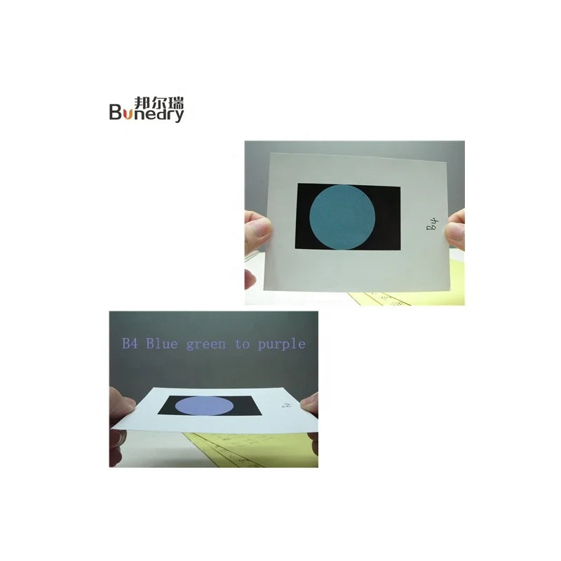 High Quality Security Ink  B4  Blue Green to Purple  Optical Variable Ink for Screen Printing Ink